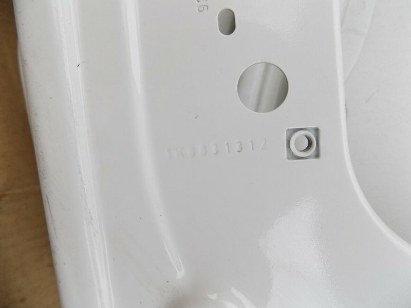 VW SIRICCO MK3 2009-2018 DOOR FRONT RIGHT DRIVER SIDE GENUINE WHITE