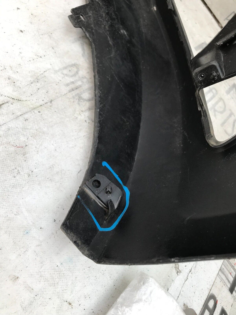 AUDI A6 4K0 C8 2019-ON BLACK FRONT BUMPER GENUINE 4K0807437 A