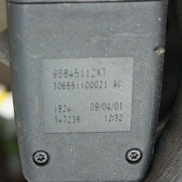 CITROEN C4 GRAND PICASSO 2006-2013 FRONT SEAT BELT BUCKLE 96845112XT