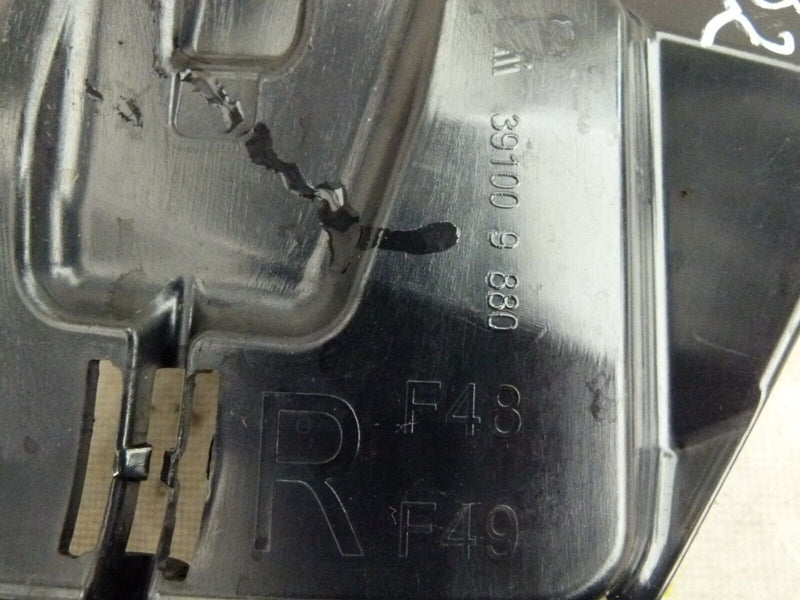 BMW X1 F48 2015-2019 REAR BUMPER RIGHT CORNER GENUINE 5112 7381120