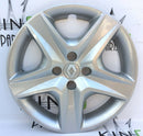 RENAULT CLIO IV MK4 2012-2016 GENUINE 16" SILVER WHEEL TRIM CAP COVER 403152550R