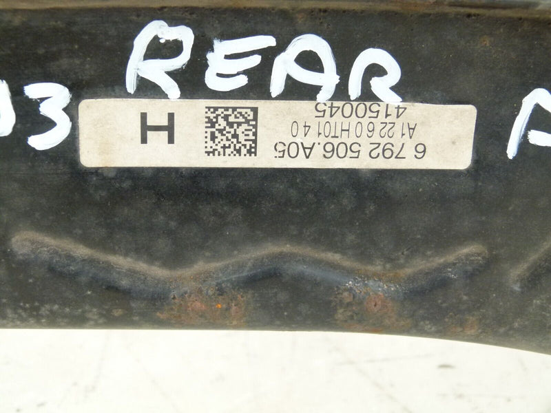 BMW 2 3 SERIES F20 F21 F22 F30 F31 REAR SUBFRAME WITH ANTI ROLL BAR 6792505 #