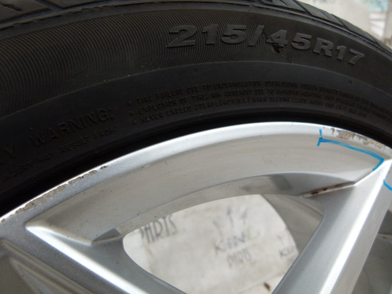 SEAT IBIZA MK5 FR ALLOY WHEEL RIM 16" & TYRE 215/45/17 7J ET51 6F0601025