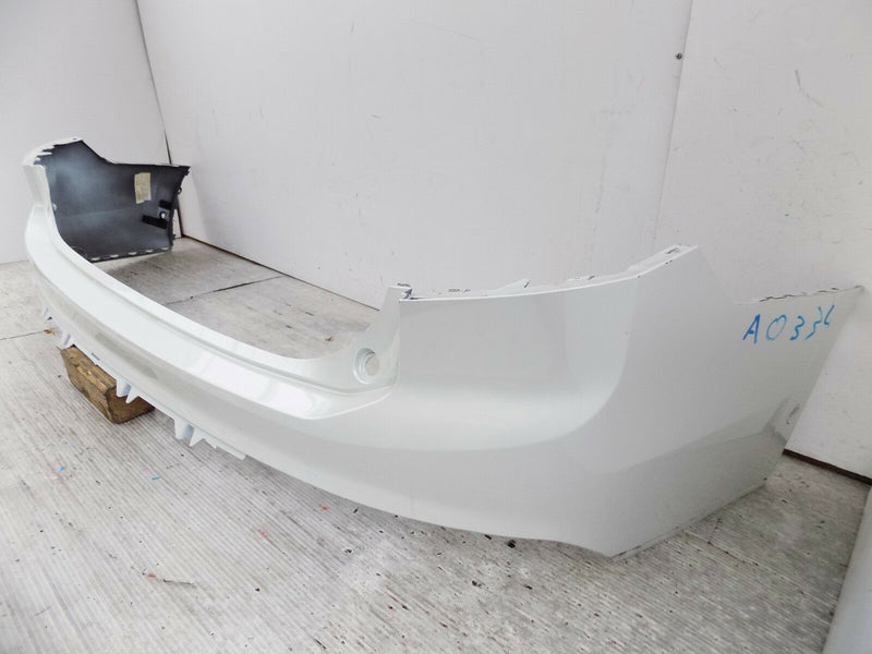 VOLVO XC90 II XC 90 2014-17 WHITE REAR BUMPER GENUINE UPPER PART 31353390