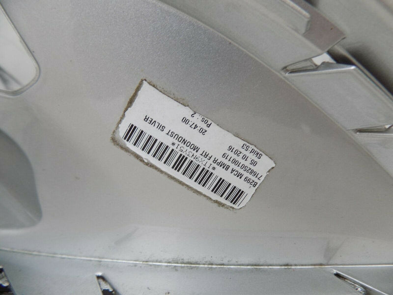 FORD FIESTA MK6 (WT) 2012-2017 SILVER FRONT BUMPER C1BB-17757-A GENUINE