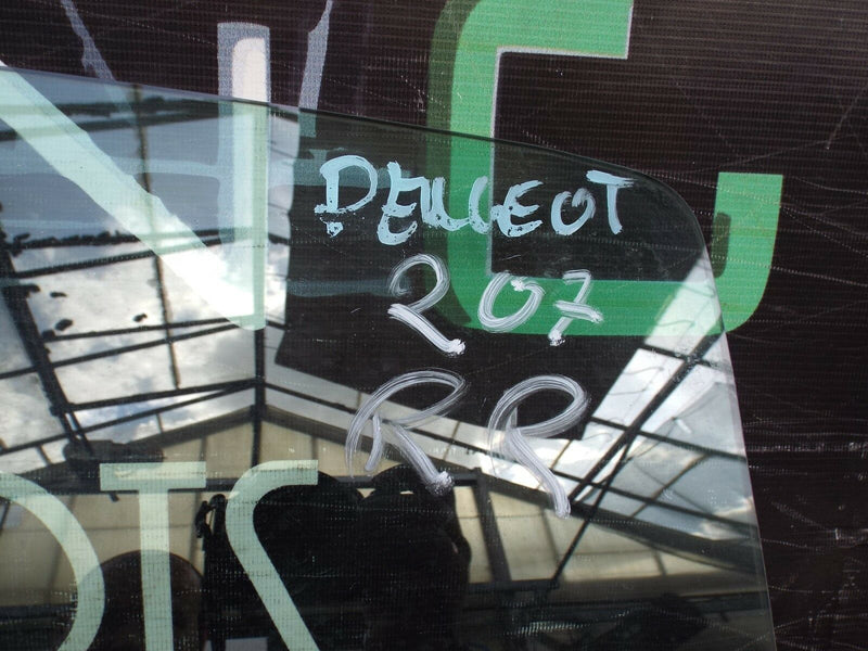 Peugeot 207 2006-2012 Rear Door Window Glass Right Driver Side O/S
