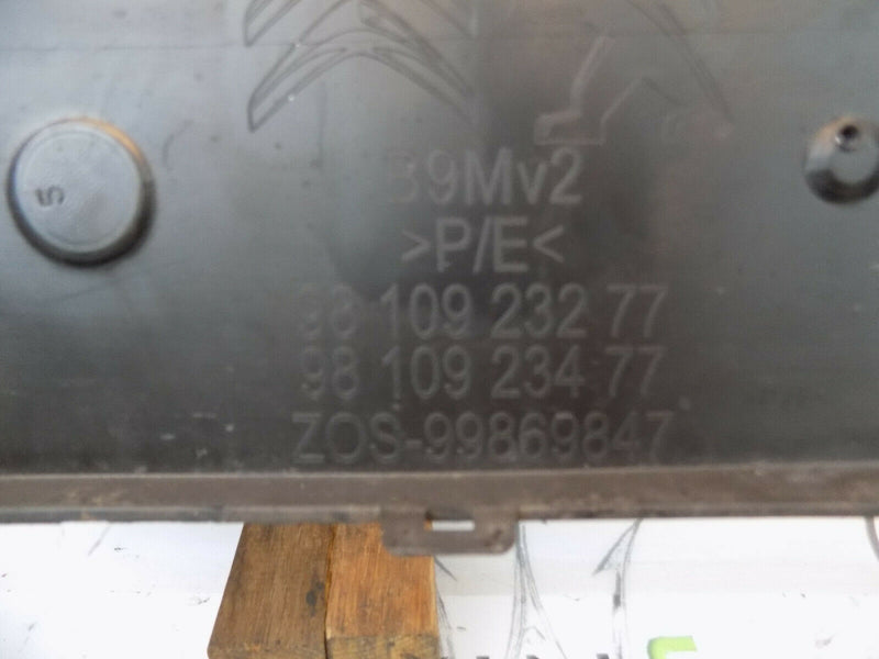 PEUGEOT PARTNER TEPEE FACELIFT 2015-2017 BLACK FRONT BUMPER 9810923377