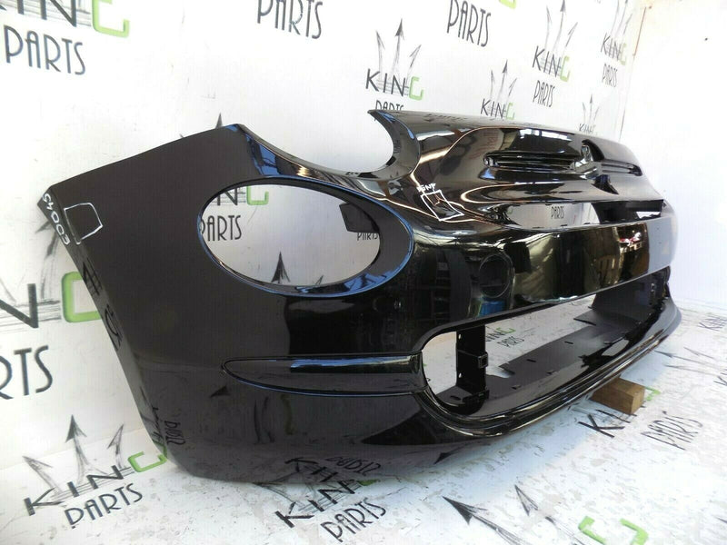 FIAT 500 2015-ON 120TH FACELIFT FRONT BUMPER POP BLACK 735619476