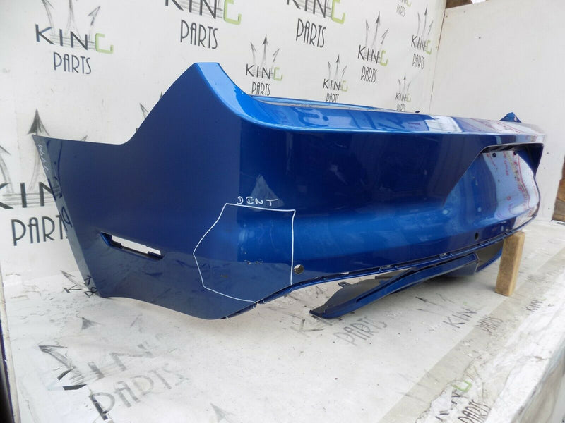 FORD MUSTANG S550 GT 2015-2017 REAR BUMPER BLUE GENUINE FR3B-17D781-B