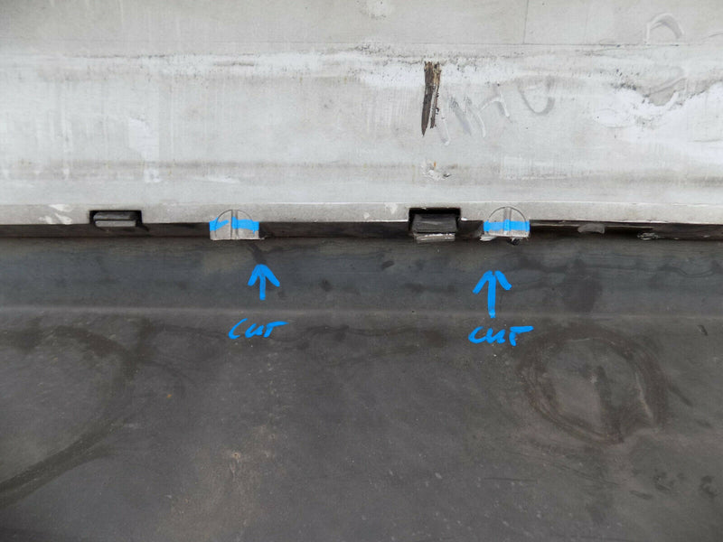 FORD C-MAX 2003-2006 BLACK REAR BUMPER GENUINE 3M51-R17906-AD
