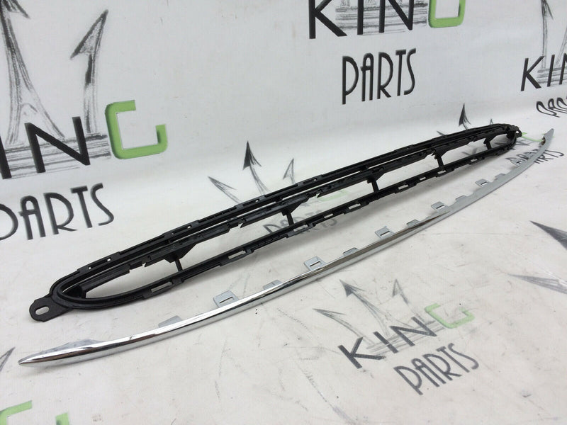 FIAT 500 FACELIFT 2016*NEW GRILL CHROME STRIP TRIM WITH BRACKET BUMPER 735619488