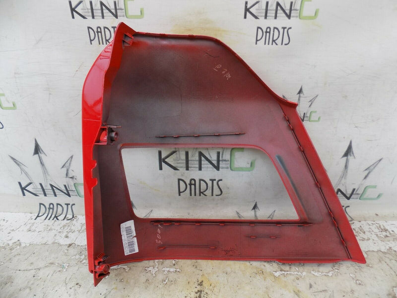 MAN TGX EURO 6 2020-ON LEFT BUMPER CORNER HEADLIGHT SURROUND RED MAN-8141610