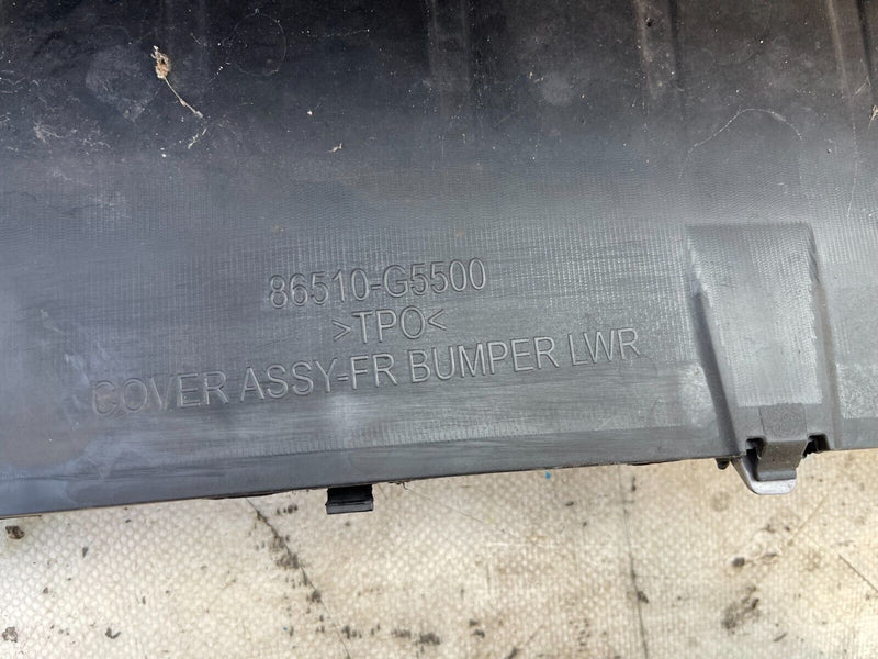 KIA NIRO HYBRID 2019-ON FRONT BUMPER LOWER SECTION GENUINE 86510G5500