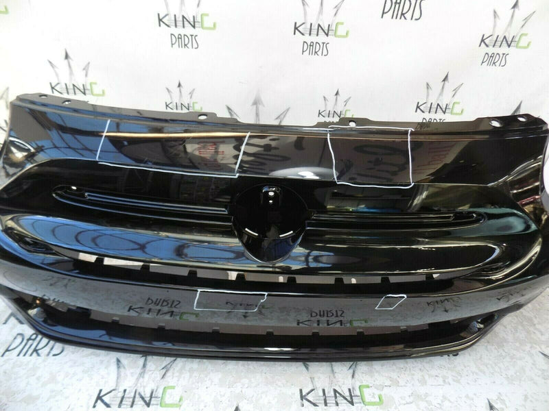 FIAT 500 2015-ON 120TH FACELIFT FRONT BUMPER POP BLACK 735619476
