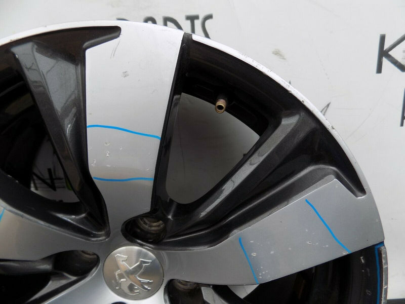 PEUGEOT 2008 6 SPOKE 16'' INCH ALLOY WHEEL RIM 6.5J  X16 CH4-20 9678398177