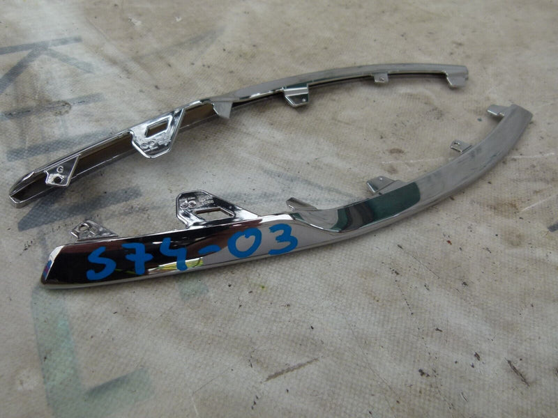 PEUGEOT 308 MK2 2013–17 BUMPER CHROME TRIMS GENUINE 1627662180