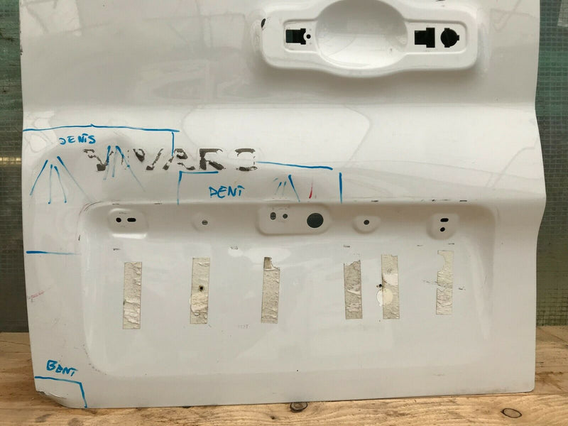 VAUXHALL VIVARO RENAULT TRAFIC MK2 2014-ON REAR DOOR PANEL LEFT SIDE