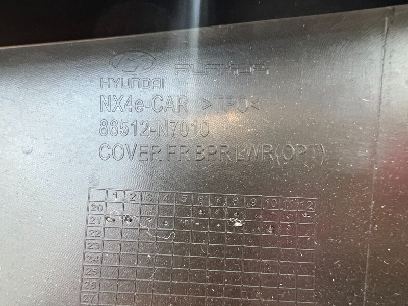 HYUNDAI TUCSON 2021-ON FRONT BUMPER LOWER SECTION TRIM 86512-N7010