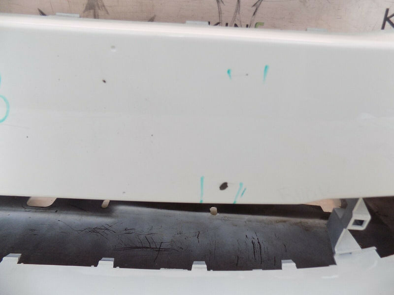 FIAT 500 2015-ON FACELIFT FRONT BUMPER POP WHITE+BADGE GENUINE  735619476