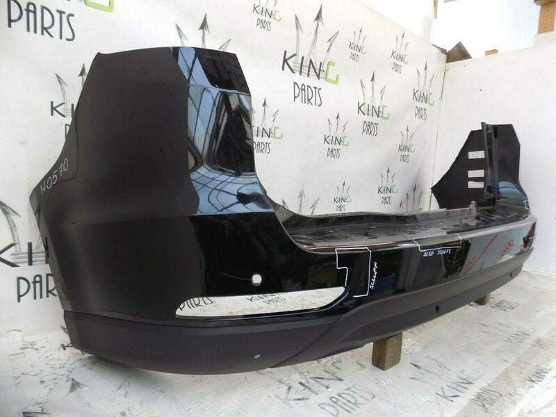 FORD S-MAX 2015-ON REAR BUMPER BLACK + DIFFUSER EM2B-17F001-N