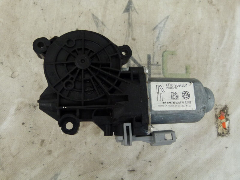 VW UP 2011-2016 FRONT RIGHT DOOR WINDOW GLASS MOTOR GENUINE 6RU959801