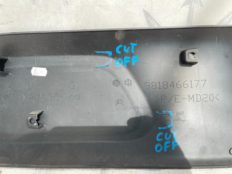 CITROEN BERLINGO 2018-ON REAR RIGHT DOOR MOULDING TRIM 9818466177