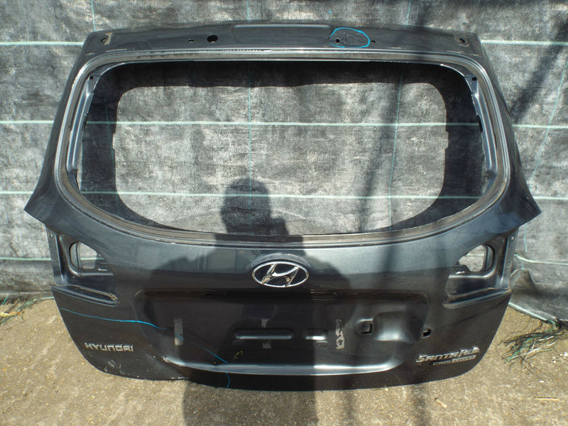 Hyundai Santa Fe MK2 2006-2012 Tailgate Boot Lid Grey without Glass