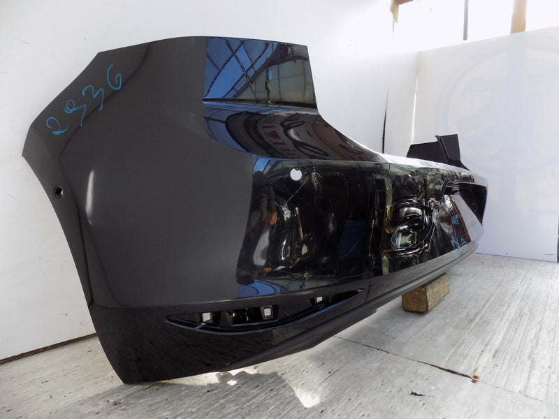 VW GOLF MK7 VII 2013 2014 2015 2016 BLACK REAR BUMPER GENUINE & DIFFUSER (2936)