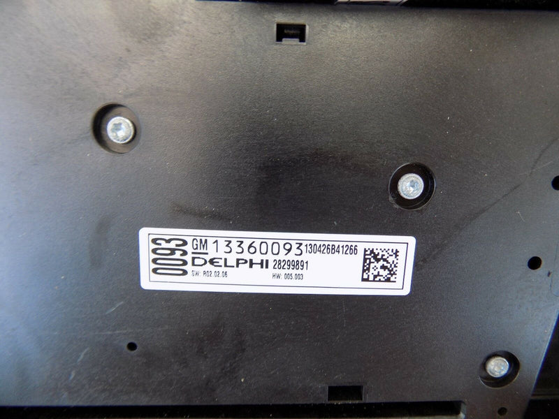 VAUXHALL ASTRA J MK6 2009-2014 CONTROL PANEL RADIO CD AUX NAVI 600 A/C CLIMA