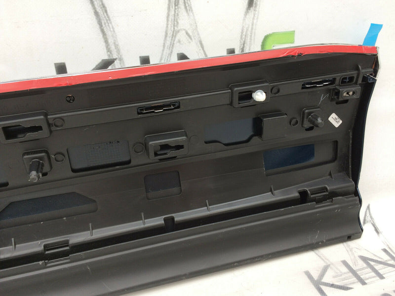 VW TOUAREG CR 7 MK3 2018> REAR DOOR PANEL RIGHT SIDE TRIM MOULDING 760854950