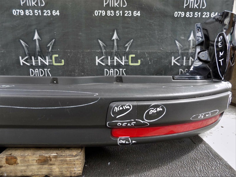 FORD GALAXY MK2 II 2006-2014 BLACK REAR BUMPER 6M21-17K922 (A0304) KING PARTS