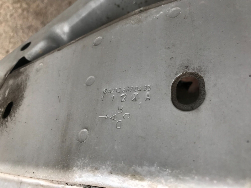 MERCEDES W212 2009-16 RIGHT SIDE FRONT END BODY CUT PART QUARTER PANEL PILLAR A