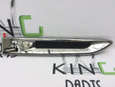 JAGUAR XF XE F-PACE RIGHT SIDE WING FENDER TRIM VENT CHROME GRILL GX73-280B10-AD
