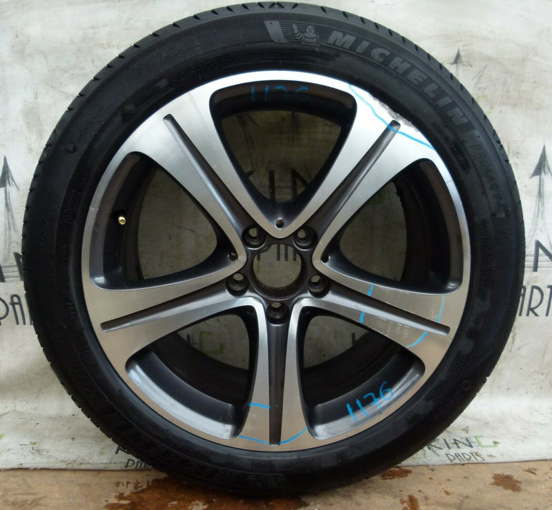 MERCEDES W213 ALLOY WHEEL RIM 18" 8JX18H2 ET45 A2134011400 TYRE 245/45 R18