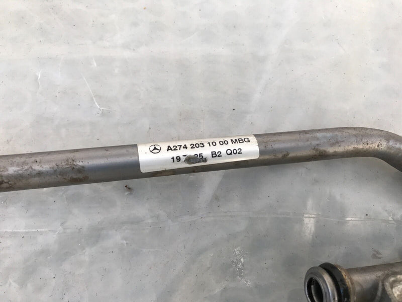 MERCEDES GLC X253 2.0 PETROL TURBO RETURN COOLANT OIL TUBE PIPE A2742031000