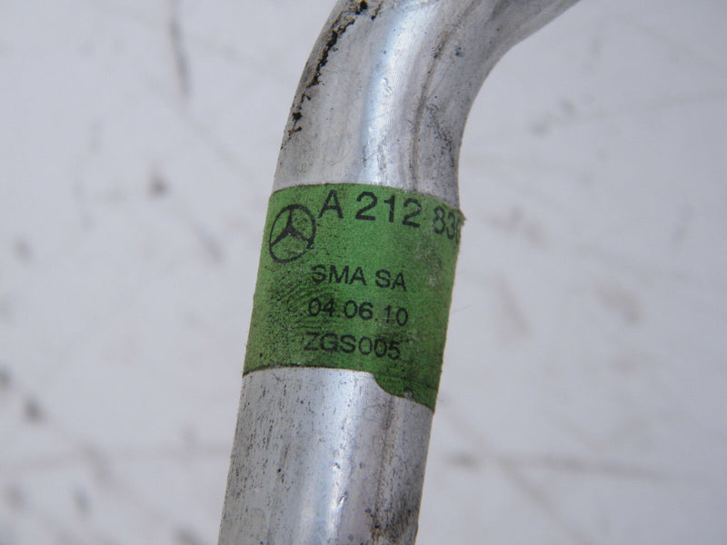 MERCEDES W212 2.2 CDI 2010-15 GENUINE LINE RETURN HOT WATER PIPE A2128300896