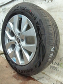 RENAULT CAPTUR MK1 GENUINE 17" ALLOY WHEEL 7Jx17 CH5-35 TYRE 215/60 R17