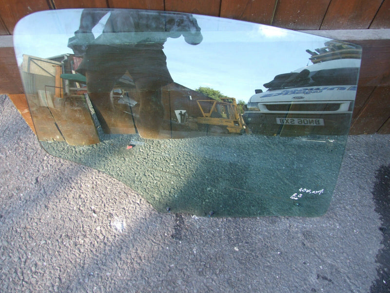 PEUGEOT 407 SALOON 2004- RIGHT DRIVER SIDE O/S REAR DOOR WINDOW GLASS
