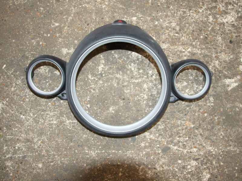 BMW MINI 2007-  Speedo Surround Plastic with Hazard Switch