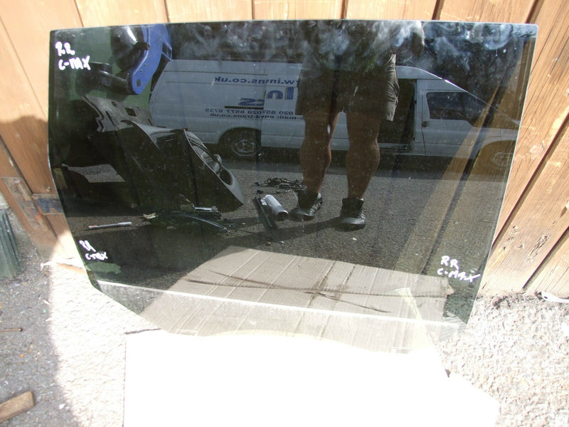 FORD FOCUS C-MAX 2007-2010 REAR DOOR WINDOW GLASS TINTED RIGHT DRIVER SIDE O/S