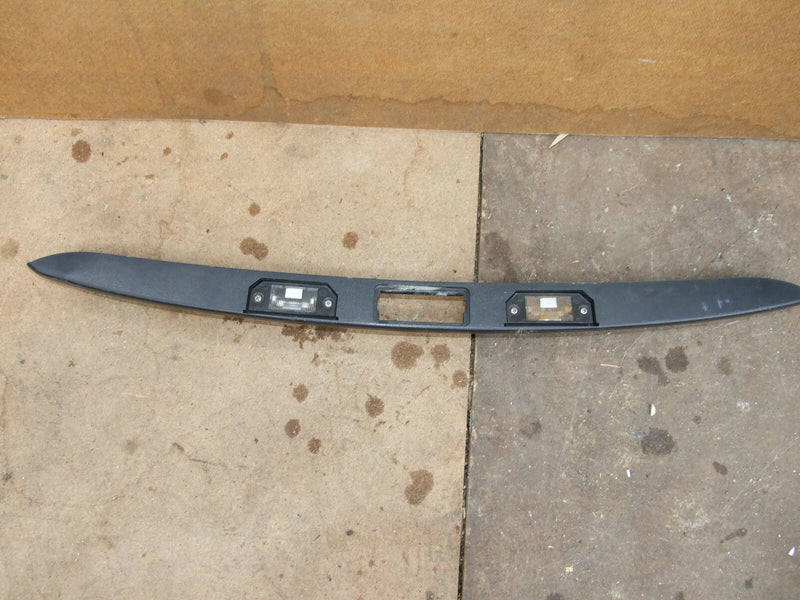 Ford S-MAX 2010-2013 Tailgate Trim with Reg Plates Lights