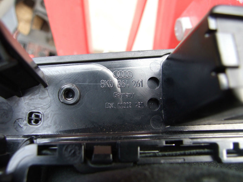 Audi A4 B8 2008-2012  Gearstick Knob Manual Black Leather Gaiter Genuine