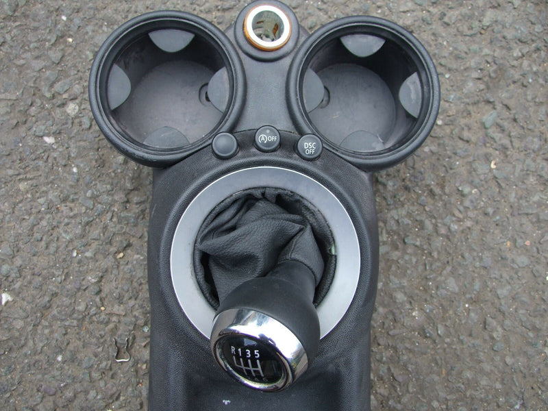 BMW MINI Cooper R56 R5 R57 Centre Panel Handbrake Surround Gear Knob Cup Holder